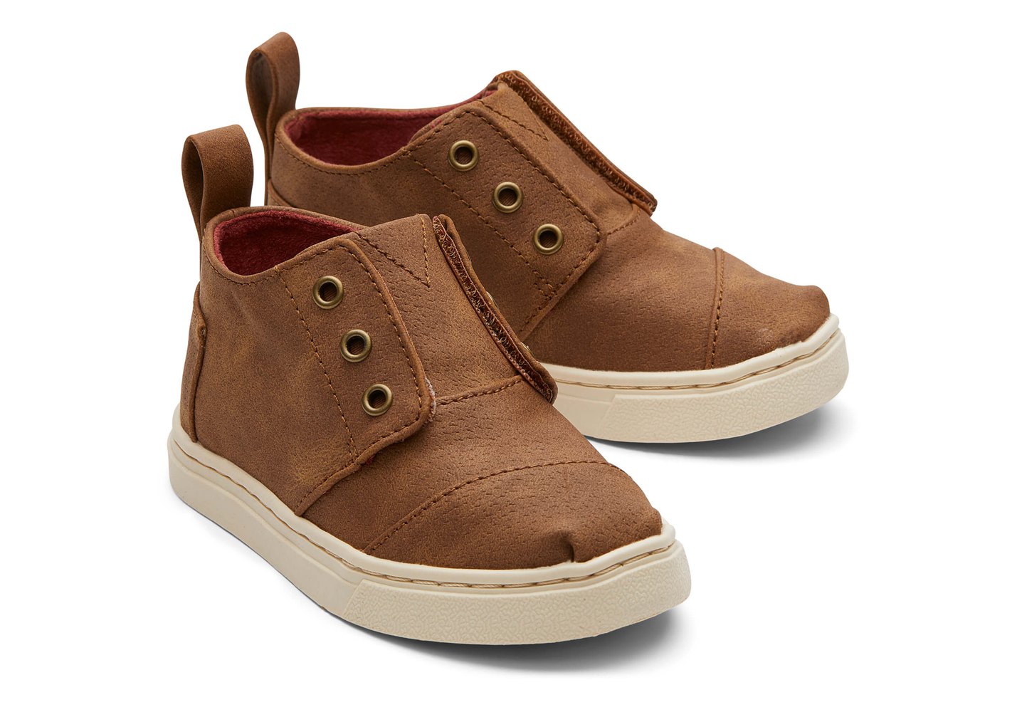 Toms Tiny Botas Sneakers Brown - Kids - 85143-YJQX